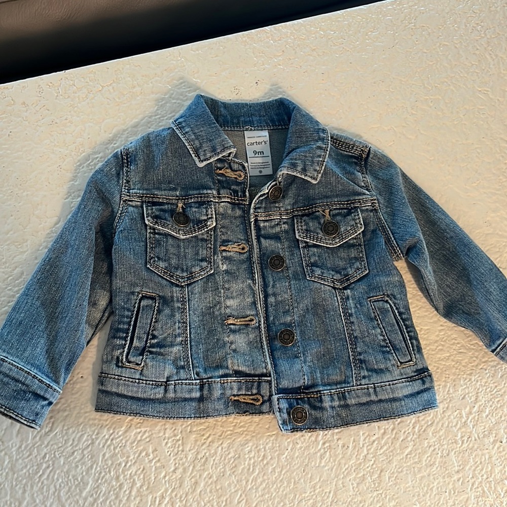 Carters 9 month jean jacket
